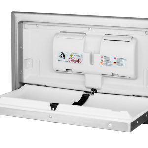 BABW91 RECESSED STAINLESS FRAME BABY CHANGER - Image 2