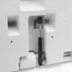 BABN82 WALL MOUNTED STAINLESS FRAME BABY CHANGER - Image 8